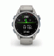 Descent Mk3 –43 mm -Stainless steel with fog grey silicone band - 010-02753-04 - Garmin